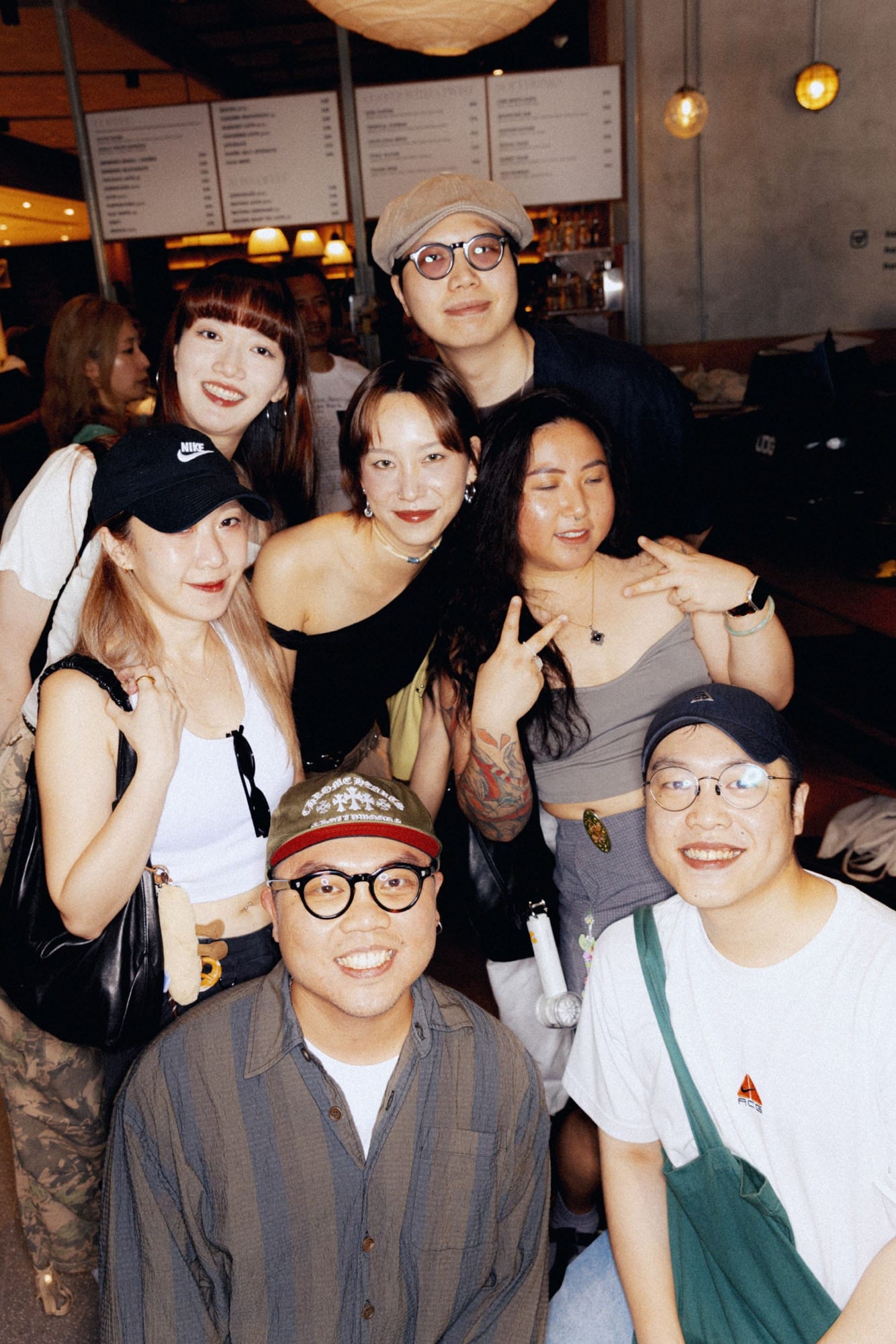 Group portrait at the Grooffee Corner event